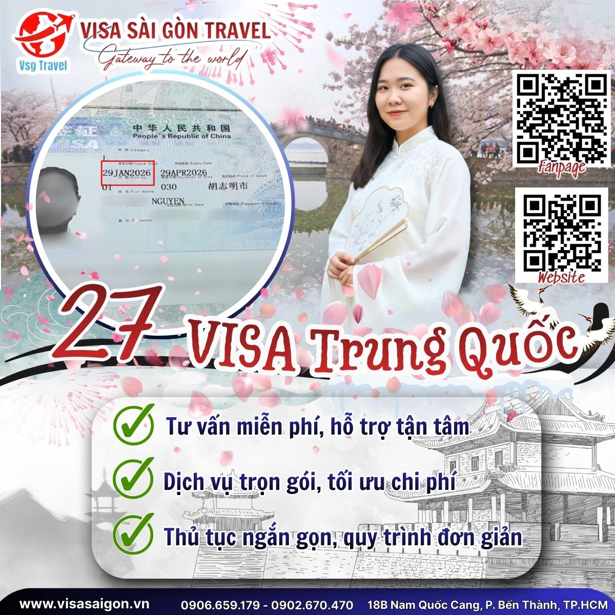 🧧 ĐÓN XUÂN BÍNH NGỌ: CHÚC MỪNG 27 CHỦ NHÂN VISA TRUNG QUỐC "XUẤT BẾN"!
