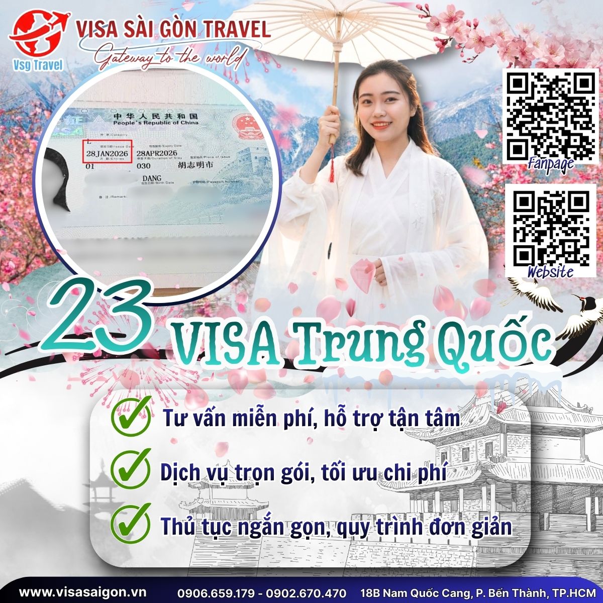 🧧 DẠO BƯỚC TRUNG HOA: CHÚC MỪNG 23 VISA "VỀ ĐÍCH" ĐÓN TẾT NGUYÊN ĐÁN! ✨