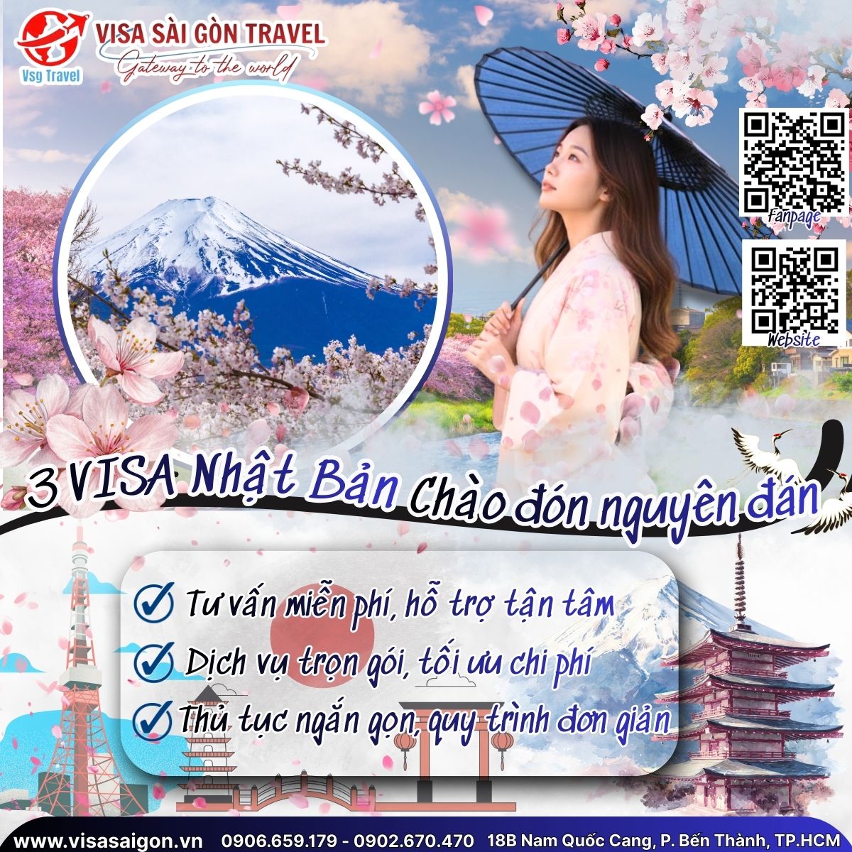 🌸 DU HÍ XỨ PHÙ TANG: CHÚC MỪNG 3 VISA NHẬT BẢN "VƯỢT ẢI" TRƯỚC THỀM NGUYÊN ĐÁN! 🌸