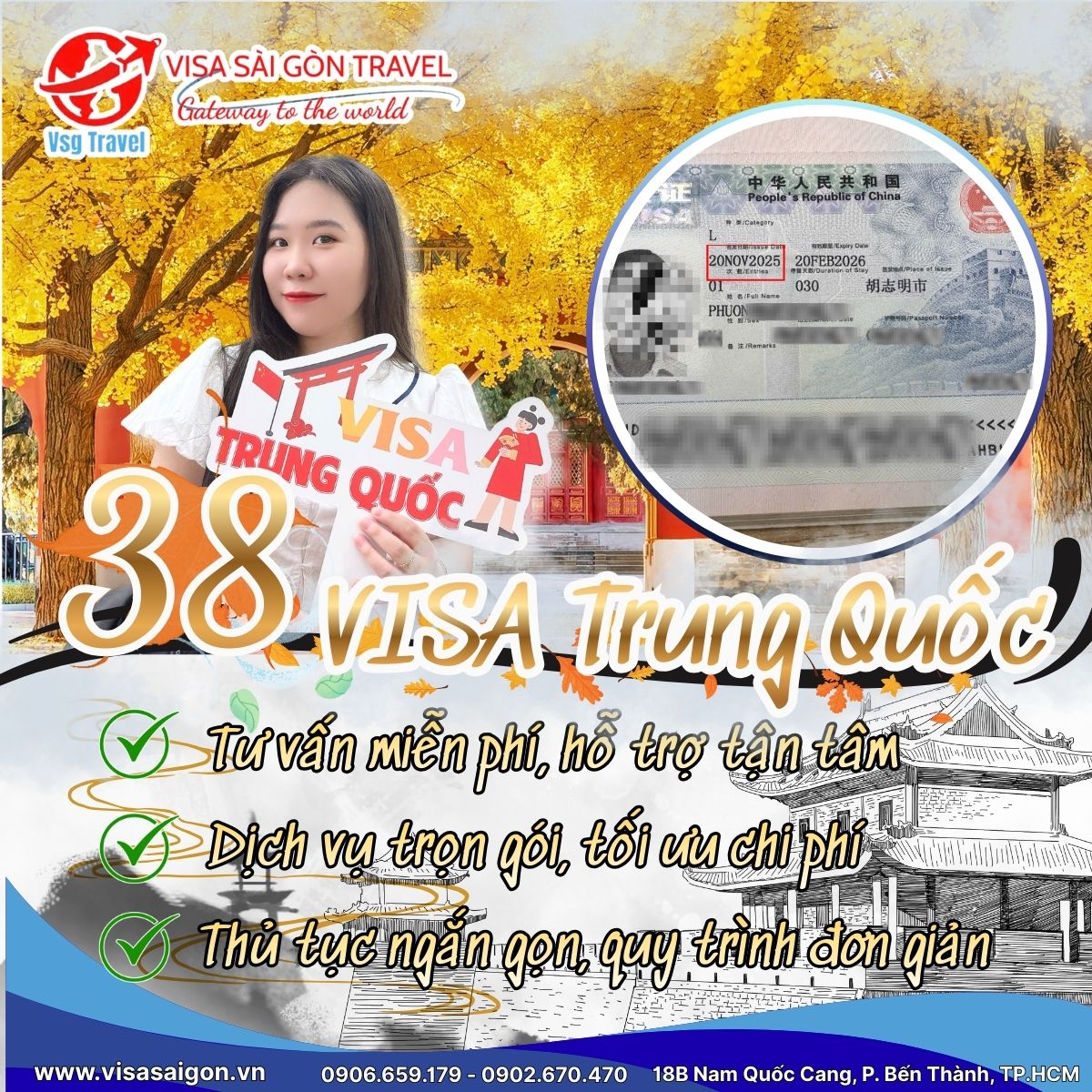 VISA TRUNG QUỐC VỀ MỖI NGÀY - CHÚC MỪNG 38+ TẤM VISA ĐÃ ĐƯỢC DUYỆT TRONG NGÀY THỨ 6 RỰC RỠ!