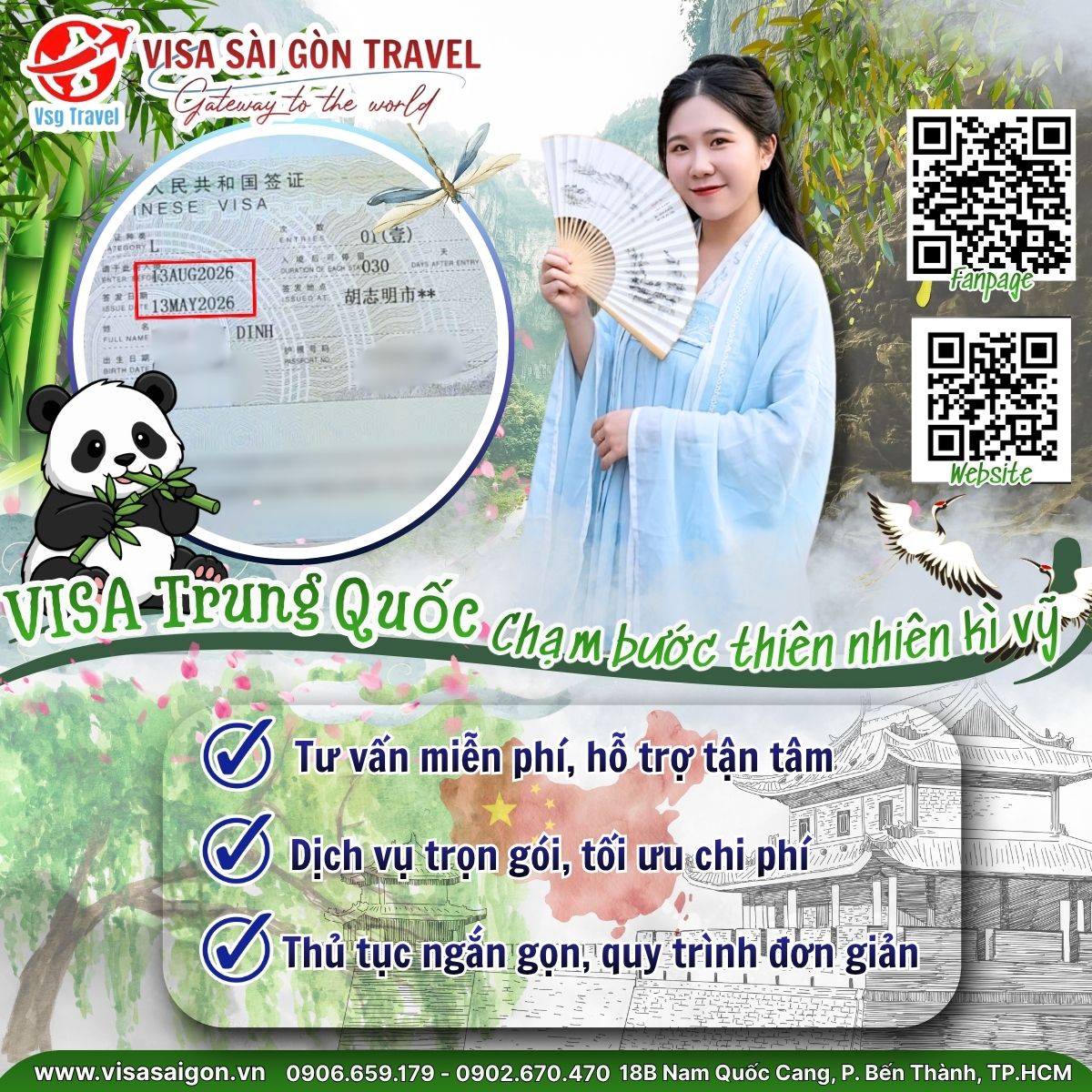 ⛰️ CHẠM BƯỚC THIÊN NHIÊN KỲ VĨ: CHÚC MỪNG VISA TRUNG QUỐC ĐÃ SẴN SÀNG TRÊN TAY! ⛰️