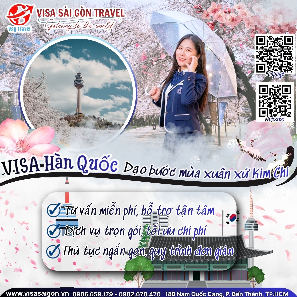 🌸 DẠO BƯỚC HÀNH TRÌNH DU XUÂN: CHÚC MỪNG NHỮNG CHỦ NHÂN MỚI CỦA VISA HÀN QUỐC! 🌸