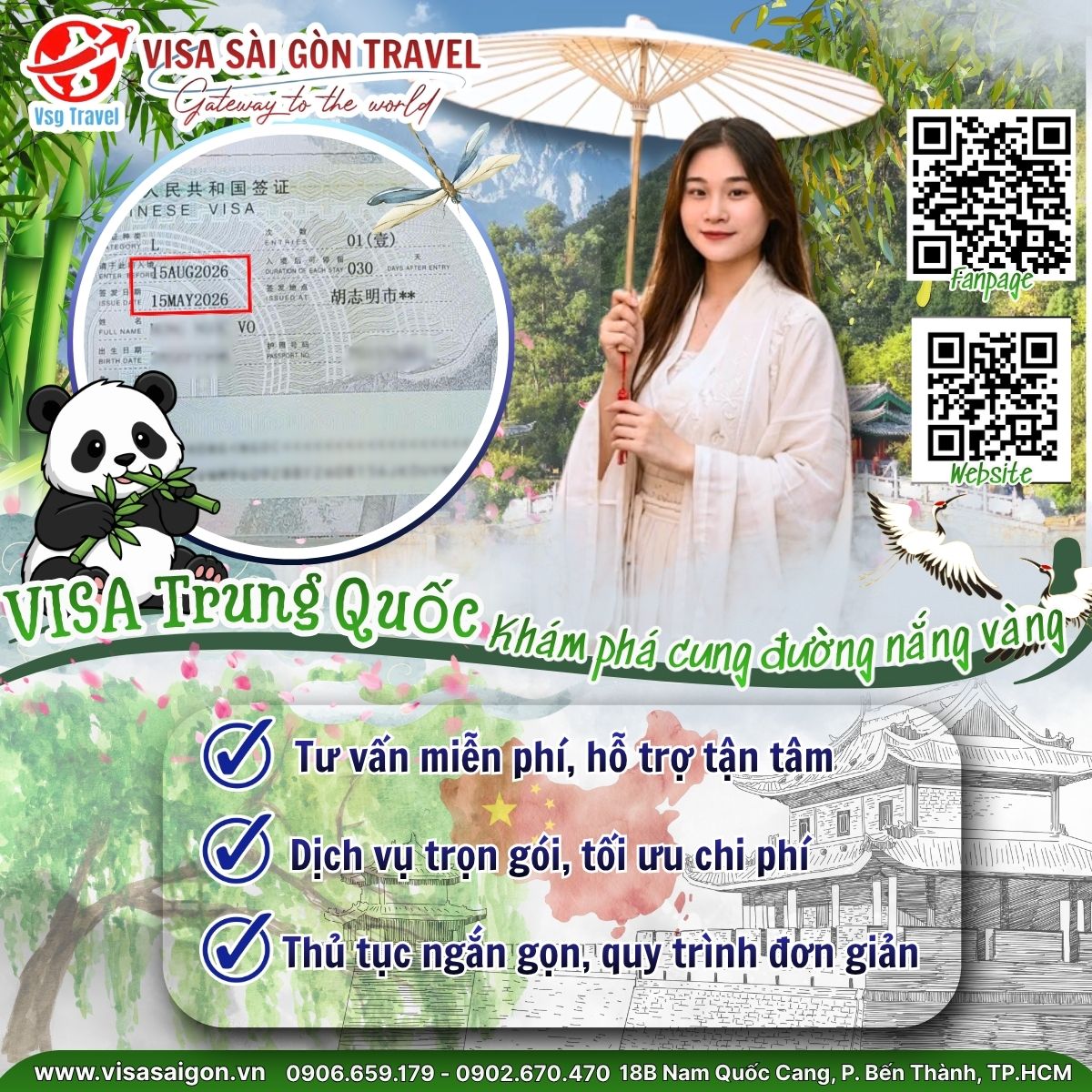 ☀️ NẮNG VÀNG XỨ TRUNG: CHÚC MỪNG VISA TRUNG QUỐC ĐÃ CHÍNH THỨC CẬP BẾN! ☀️
