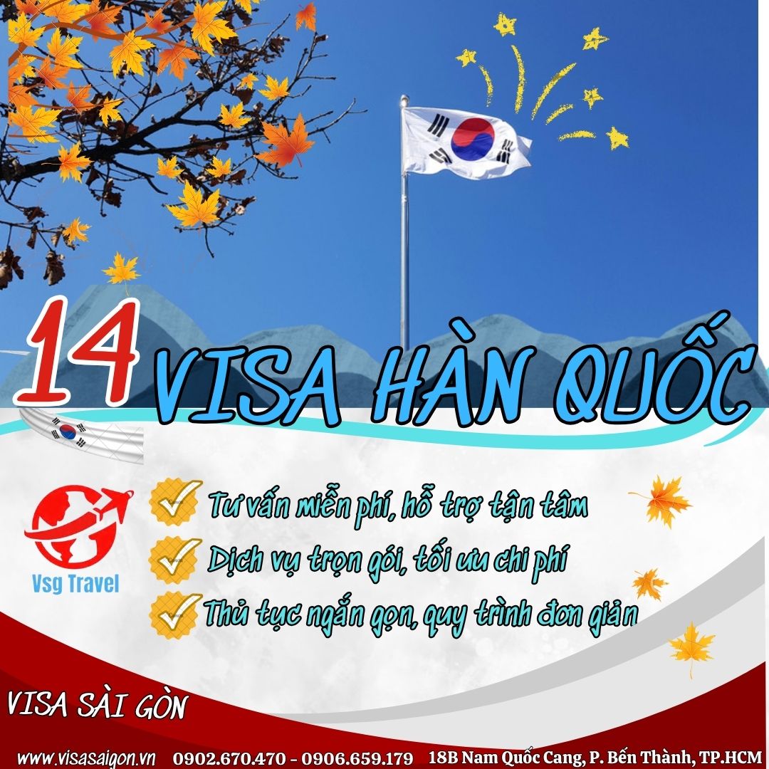 CHÚC MỪNG 14 VỊ DU KHÁCH ĐÃ MỞ KHÓA ĐƯỢC VISA HÀN QUỐC!