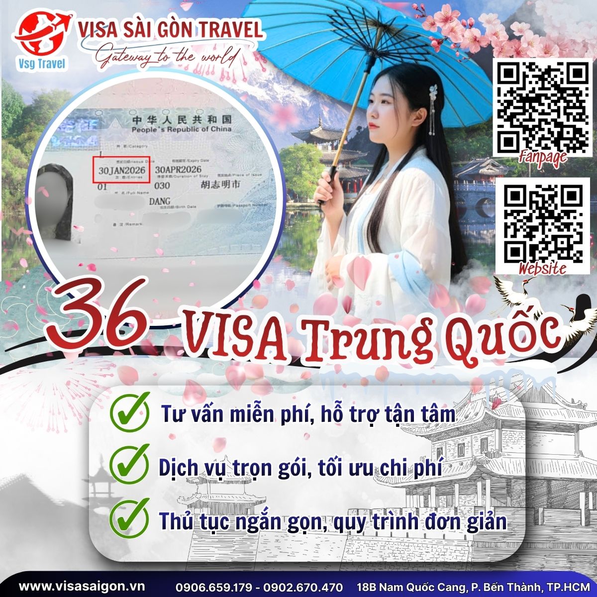 🧧 CHÀO TUẦN MỚI RỰC RỠ: 36 VISA TRUNG QUỐC ĐỒNG LOẠT "VƯỢT ẢI" THÀNH CÔNG! 🧧