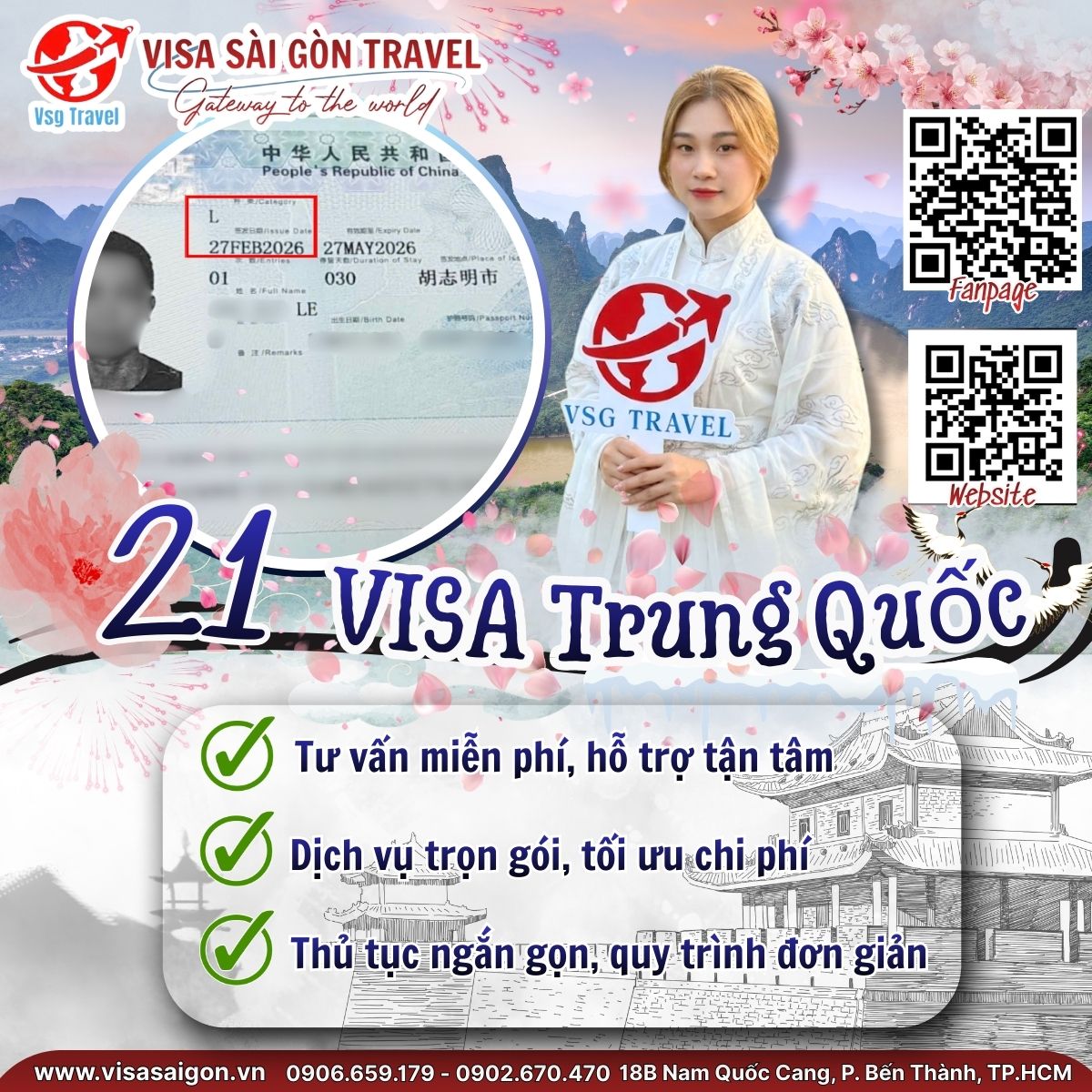 🧧 ĐẦU TUẦN RỰC RỠ: 21 VISA TRUNG QUỐC ĐỒNG LOẠT VỀ TAY! 🧧