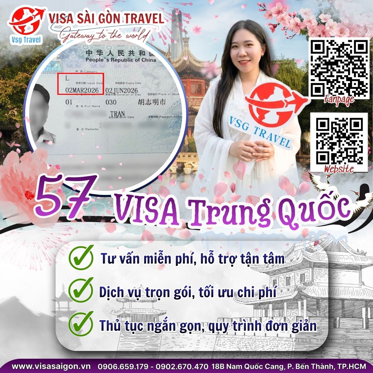 🌊 ĐẠP GIÓ RẼ SÓNG: 57 VISA TRUNG QUỐC "VƯỢT ẢI" THÀNH CÔNG ĐẦU THÁNG 3! 🌊