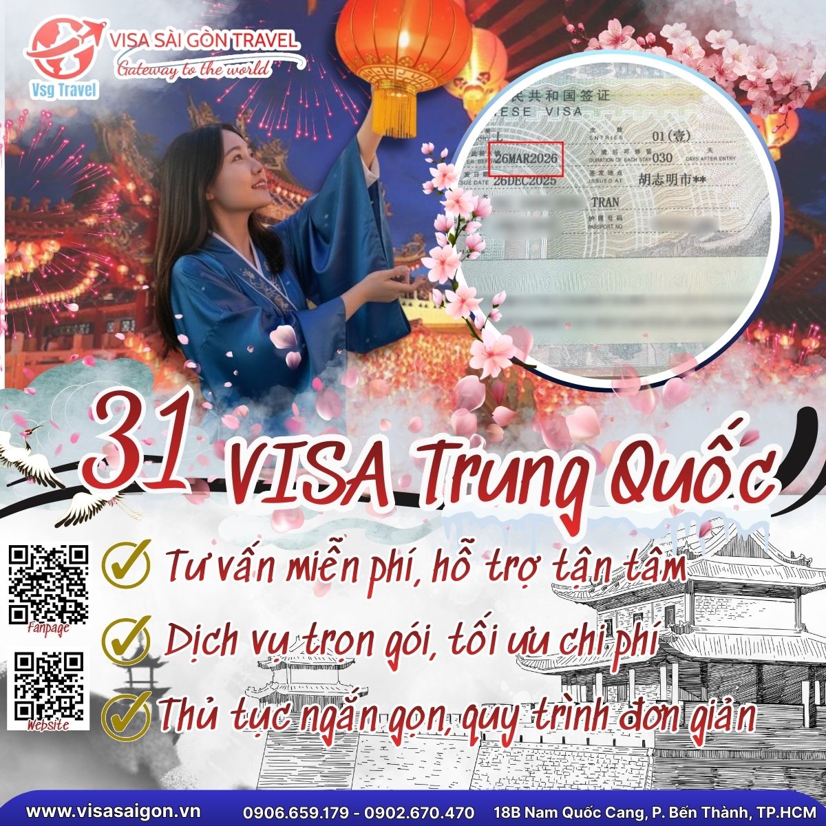 🎊 31 VISA TRUNG QUỐC "VƯỢT ẢI" THÀNH CÔNG - NỖ LỰC ĐẾN PHÚT CUỐI CÙNG! 🎊