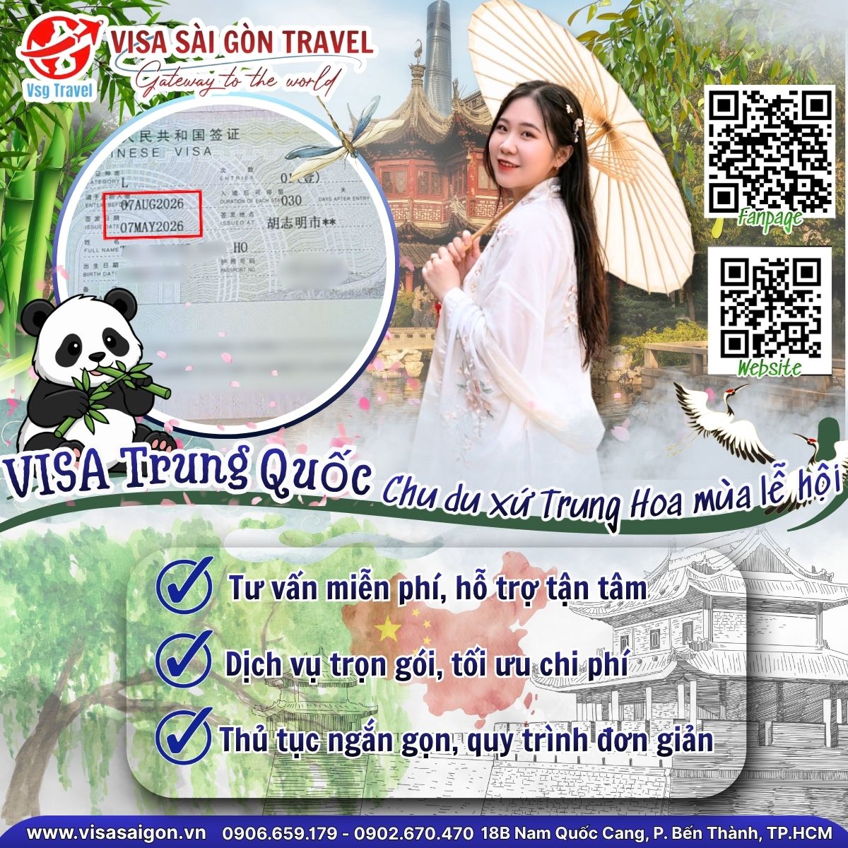 🎊 CHU DU TRUNG QUỐC MÙA LỄ HỘI: CHÚC MỪNG VISA TRUNG QUỐC ĐÃ CHÍNH THỨC "CẬP BẾN"! 🎊