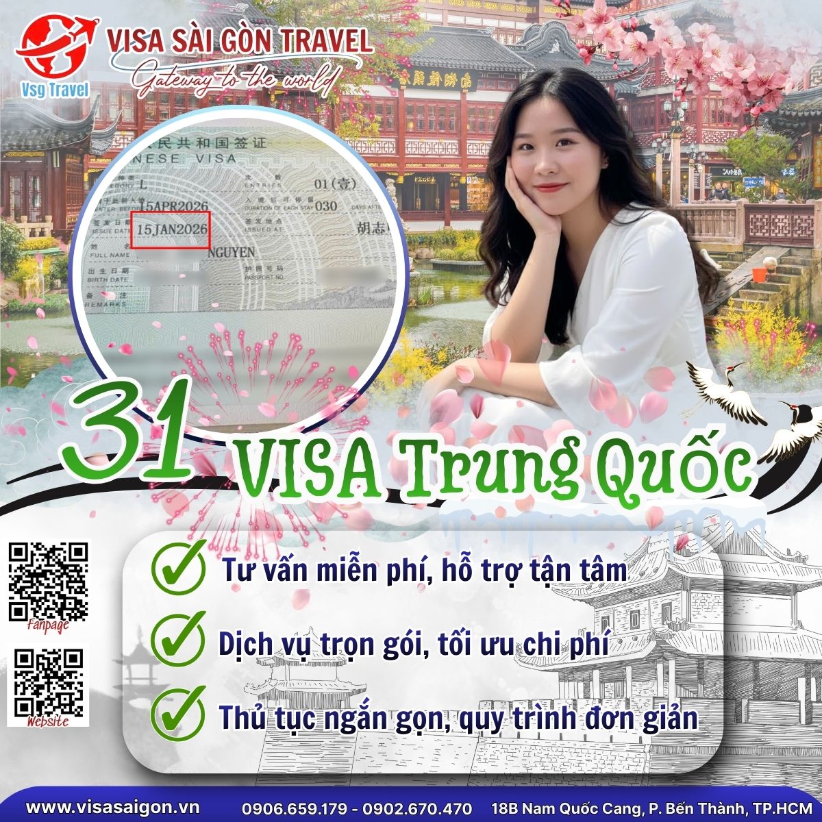 🎊 THỨ 6 "ĐẠI THẮNG": CHÚC MỪNG 31 VỊ CHỦ NHÂN MỚI CỦA VISA TRUNG QUỐC! 🎊