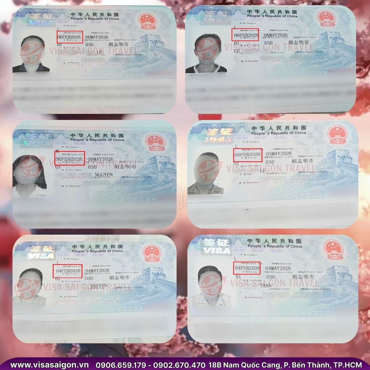 🔥 BÙNG NỔ LỘC XUÂN: 25 VISA TRUNG QUỐC ĐÃ "CẬP BẾN" RỰC RỠ! 🔥