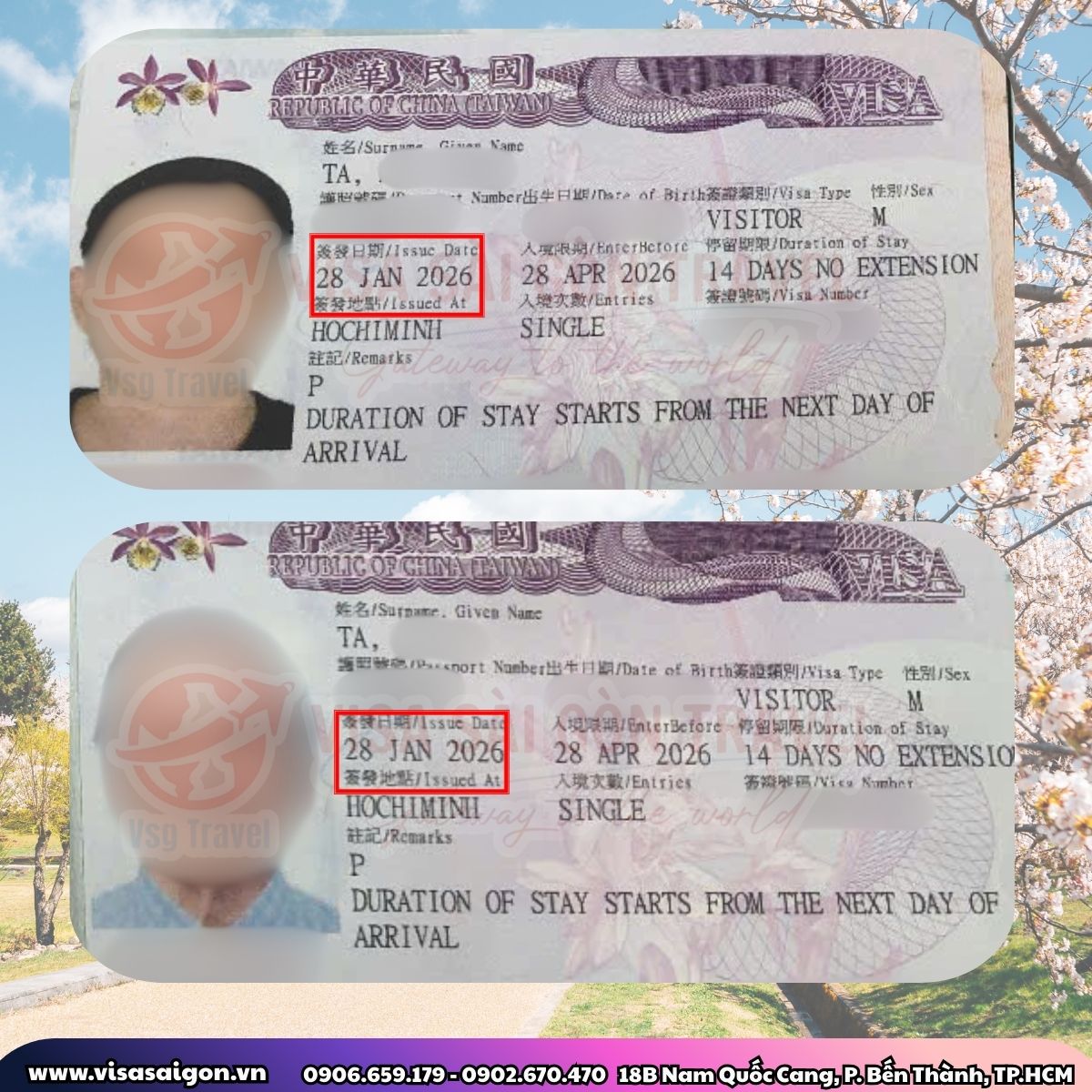 🏮 KHAI MỞ HÀNH TRÌNH NGUYÊN ĐÁN: CHÚC MỪNG 2 TẤM VISA ĐÀI LOAN "VỀ ĐÍCH" THÀNH CÔNG! 🏮