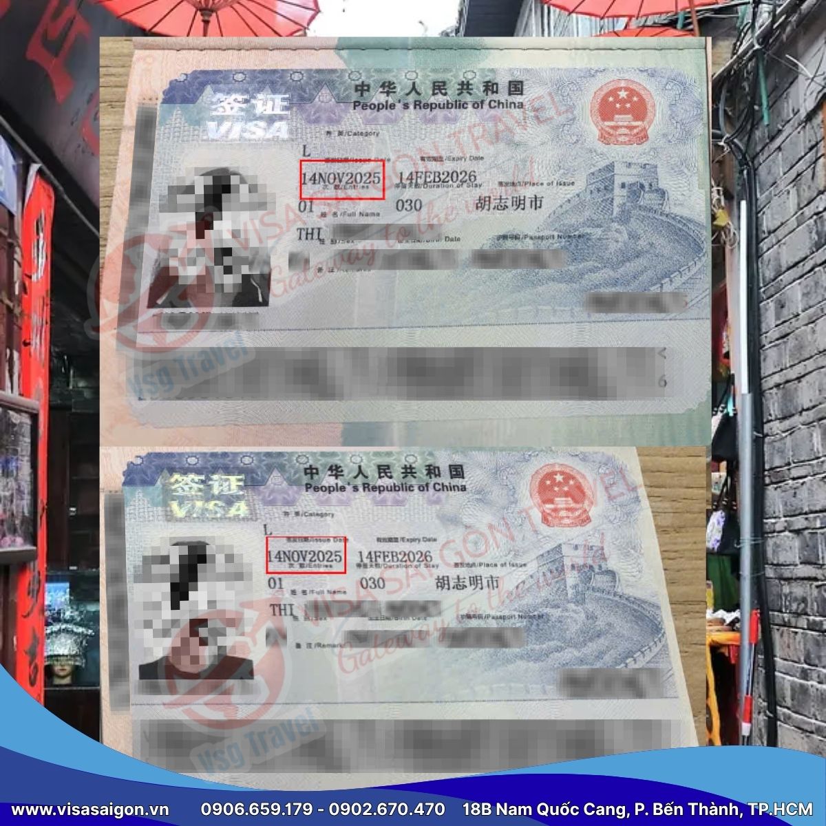 THỊ TRƯỜNG VISA TRUNG QUỐC NHỘN NHỊP ĐẦU TUẦN VỚI 43 TẤM VÉ ĐƯỢC VƯỢT ẢI THÀNH CÔNG!