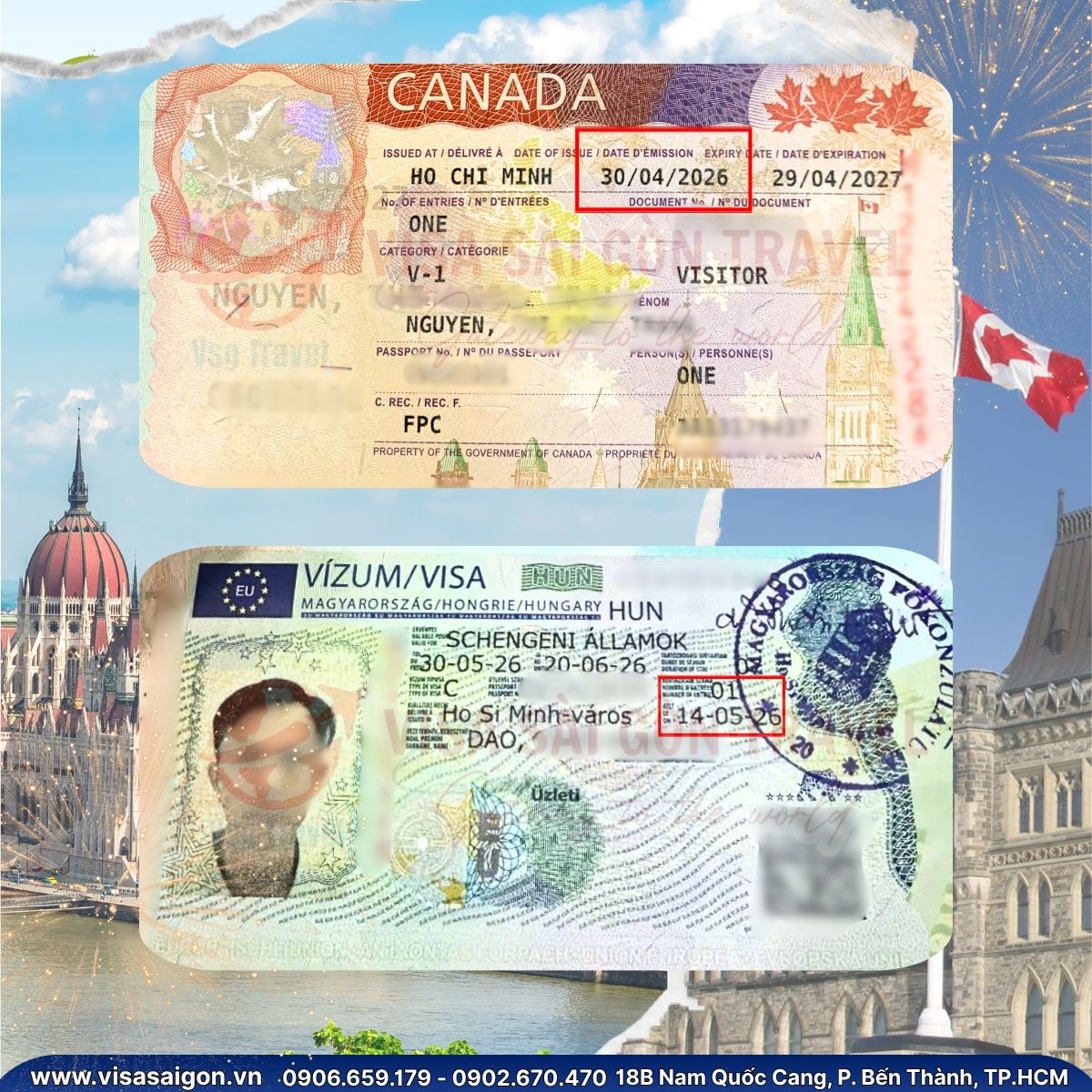 ☀️ NIỀM VUI NHÂN ĐÔI: CHÚC MỪNG VISA CANADA & SCHENGEN HUNGARY CÙNG "CẬP BẾN"! ☀️