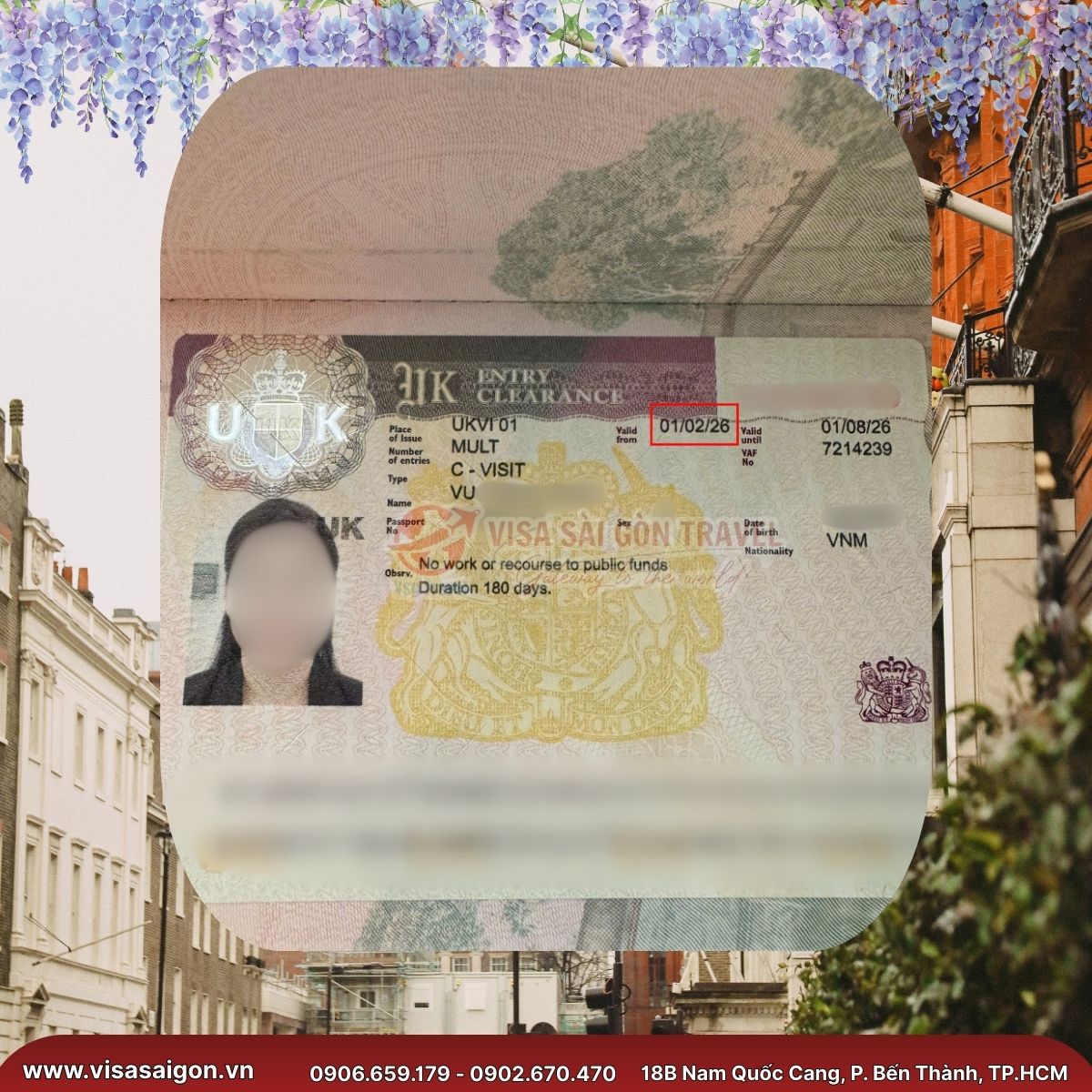 CHÚC MỪNG VISA ANH QUỐC: CHẠM TAY VÀO GIẤC MƠ LUDON, GHÉ THĂM BIG BEN MÙA XUÂN NÀY! 🌸