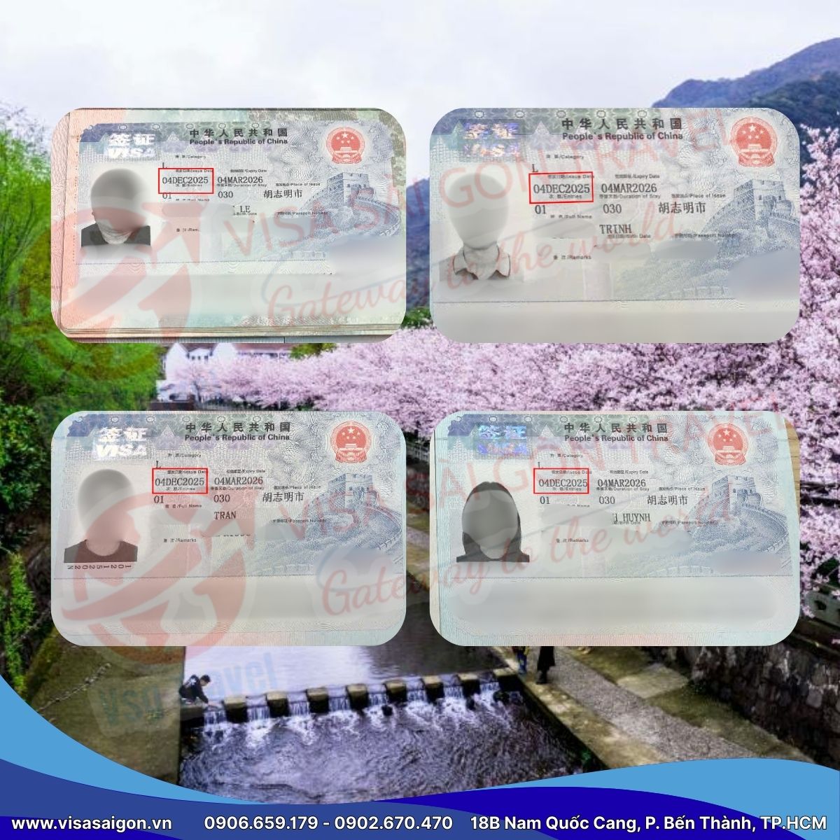 THỨ SÁU RỘN RÀNG: CHÚC MỪNG 21 KHÁCH HÀNG ĐẬU VISA TRUNG QUỐC! 🚀