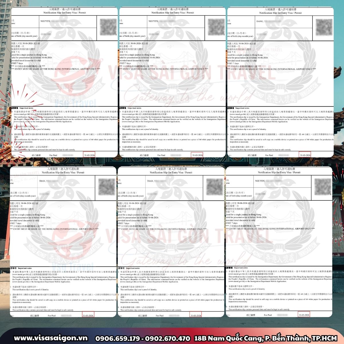 🎡 THẾ GIỚI GIẢI TRÍ VÔ TẬN: CHÚC MỪNG 12 VISA HỒNG KÔNG ĐÃ CẬP BẾN! 🎡