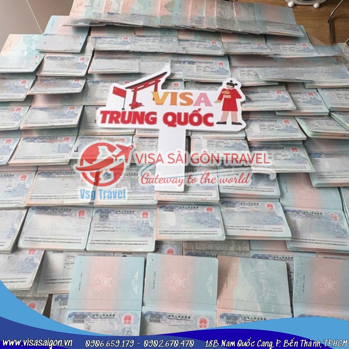 KẾT QUẢ VỀ LIÊN TỤC VỚI HƠN 57 CHIẾC VISA TRUNG QUỐC!