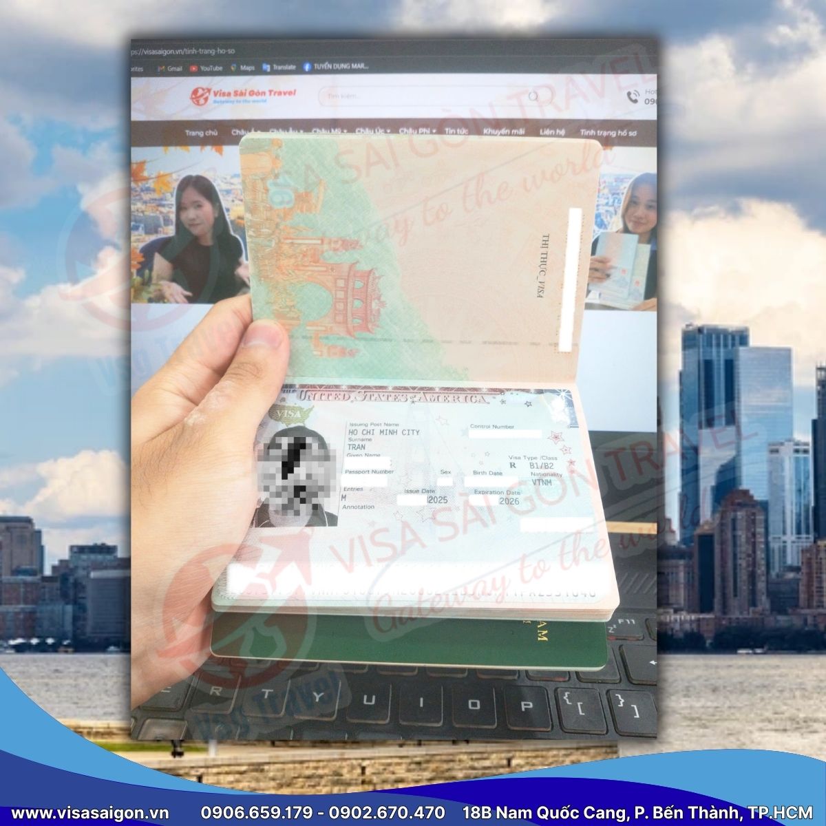 HIỆN THỰC HÓA GIẤC MƠ HOA KỲ CÙNG TẤM VÉ VISA MỸ!