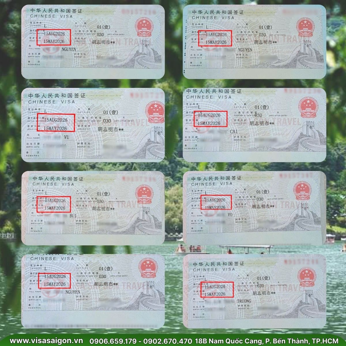 ☀️ NẮNG VÀNG XỨ TRUNG: CHÚC MỪNG VISA TRUNG QUỐC ĐÃ CHÍNH THỨC CẬP BẾN! ☀️