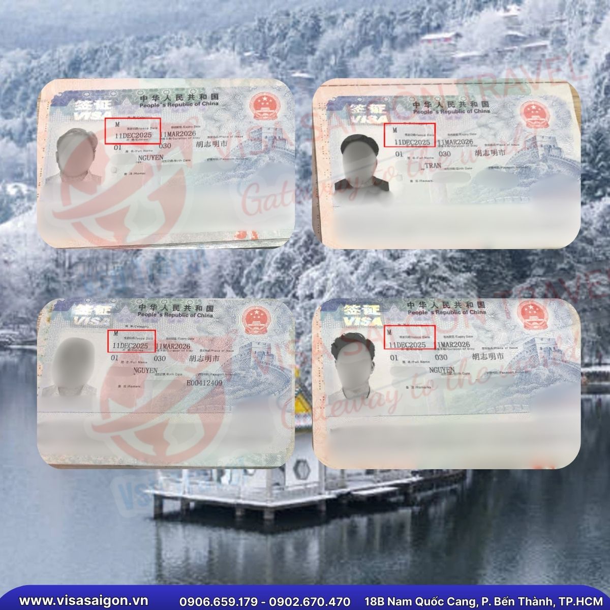 ❄️ 30 CHIẾC VISA TRUNG QUỐC SẴN SÀNG XUYÊN KHÔNG CUỐI TUẦN NÀY ĐỂ NGẮM TUYẾT NƠI THÀNH CỔ! 🏰