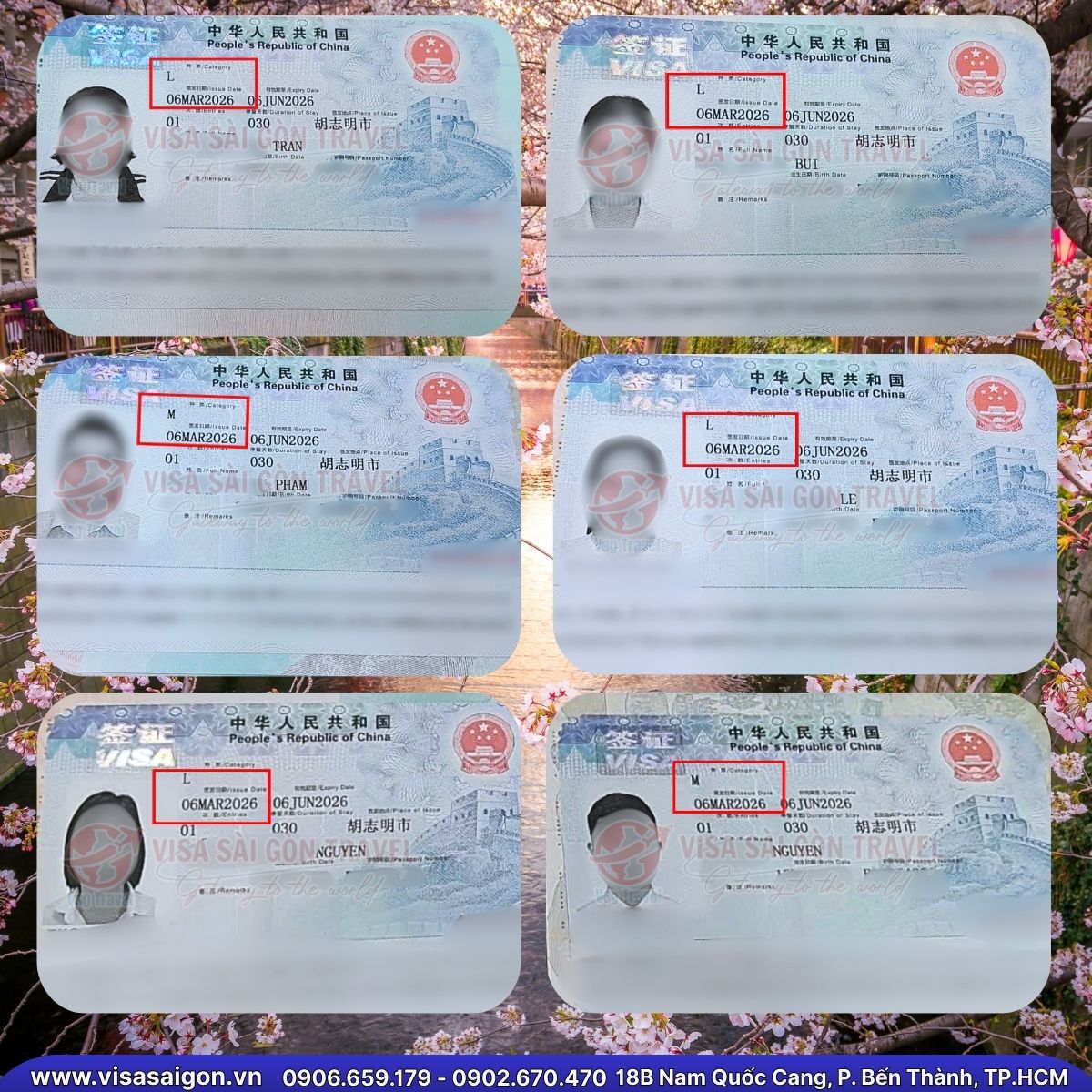 🌸 ĐÓN ĐẦU MÙA XUÂN: 31 VISA TRUNG QUỐC "CẬP BẾN" RỰC RỠ! 🌸