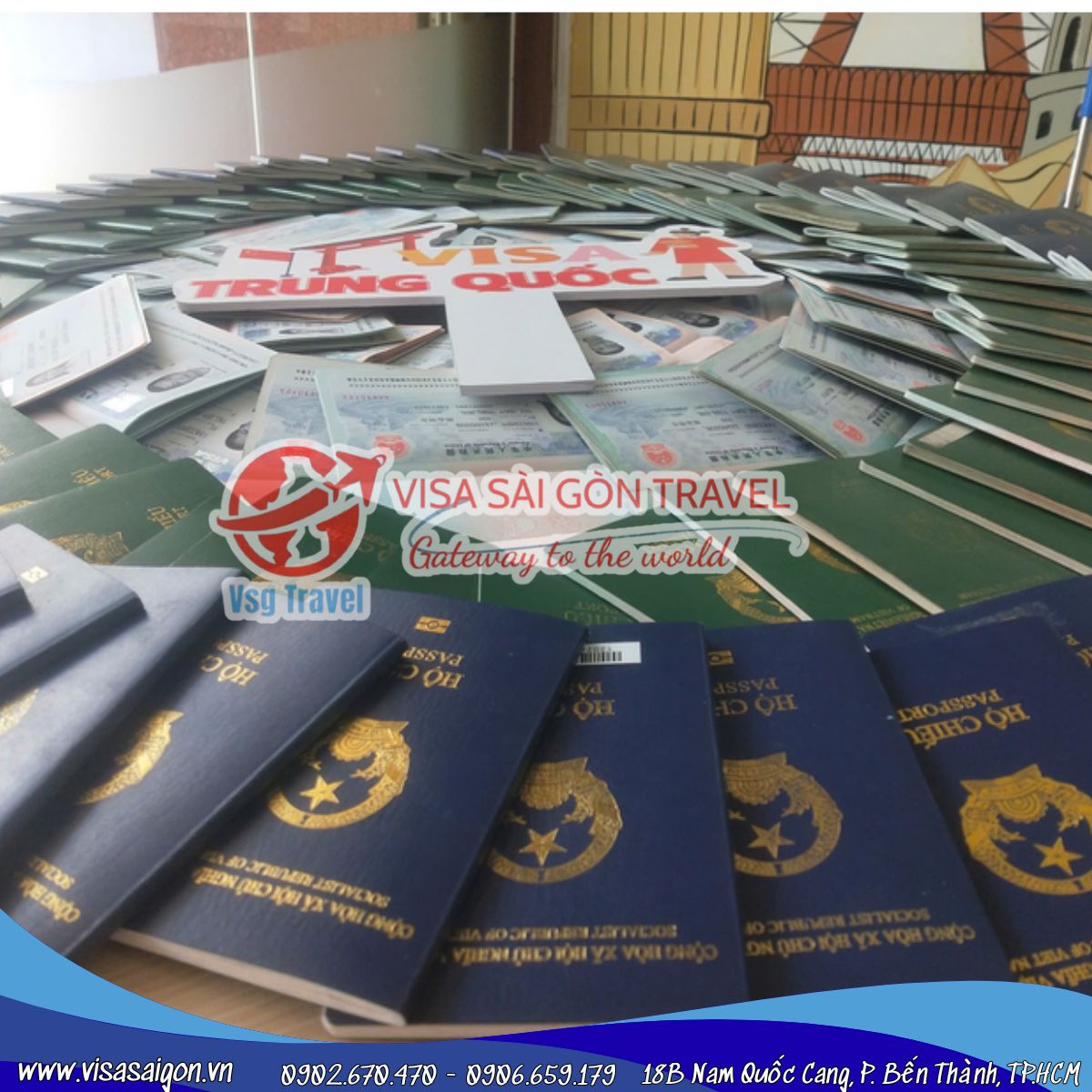 KHẲNG ĐỊNH VỊ THẾ TOP 1 THỊ TRƯỜNG VỚI HƠN 300 CHIẾC VISA TRUNG QUỐC!