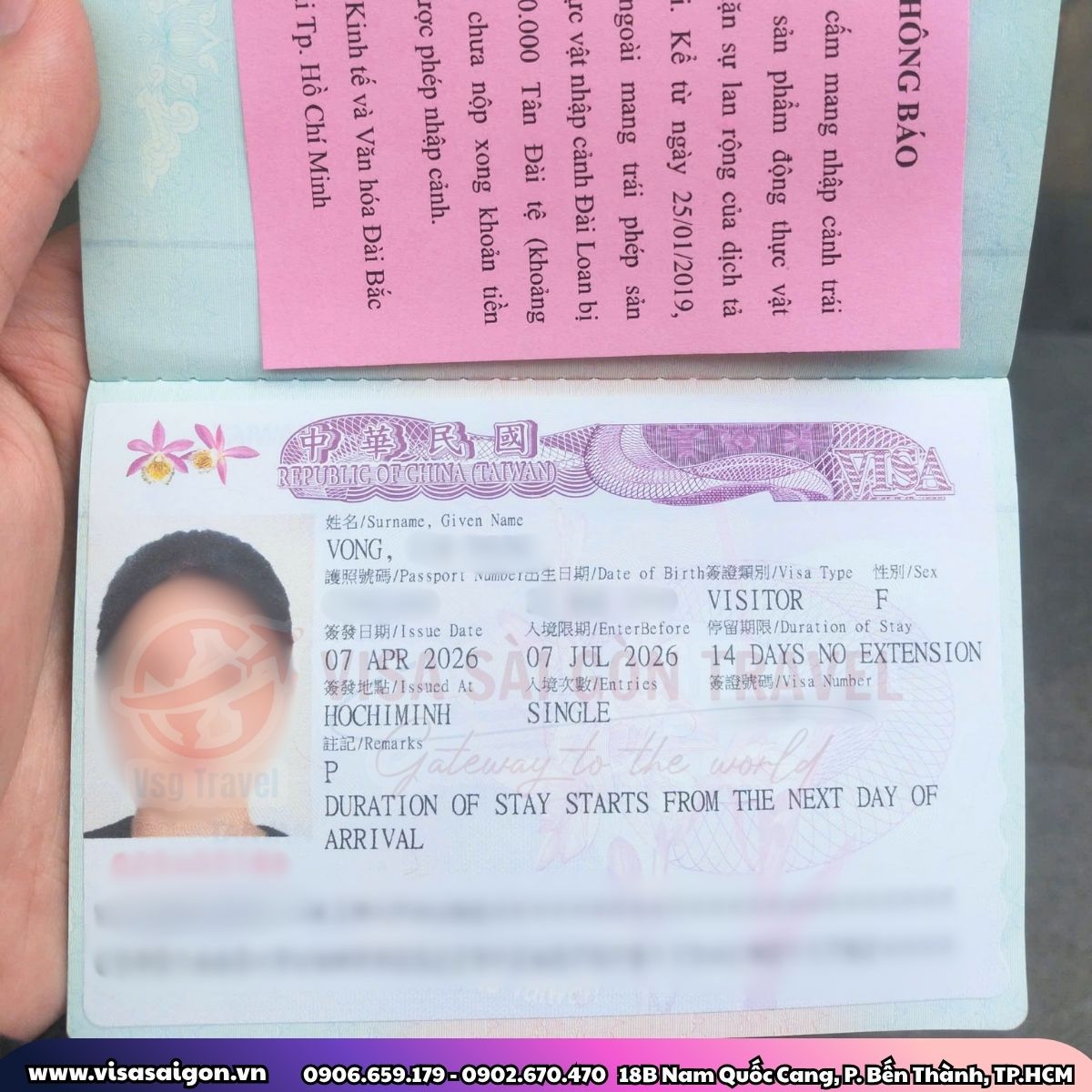 🚀 VISA ĐÀI LOAN "CẬP BẾN" - KHAI MỞ HÀNH TRÌNH, KHÁM PHÁ CHÂN TRỜI MỚI!