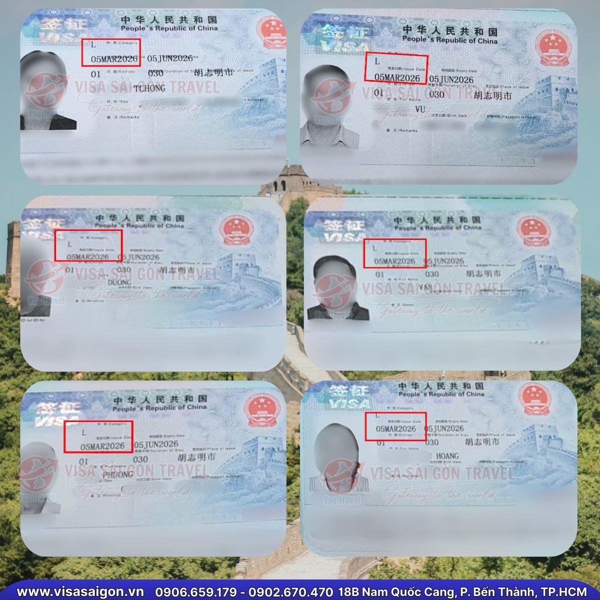 🌸 KHỞI ĐẦU MỚI - NIỀM VUI MỚI: 45 VISA TRUNG QUỐC "CẬP BẾN" RỰC RỠ THÁNG 3! 🌸