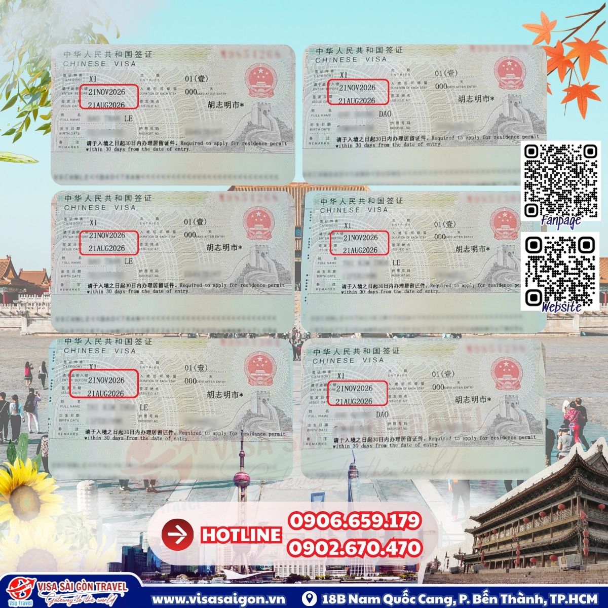🎓 VISA DU HỌC TRUNG QUỐC X1 "LANDING" – SẴN SÀNG TỰU TRƯỜNG ĐÓN MÙA THU! 🇨🇳