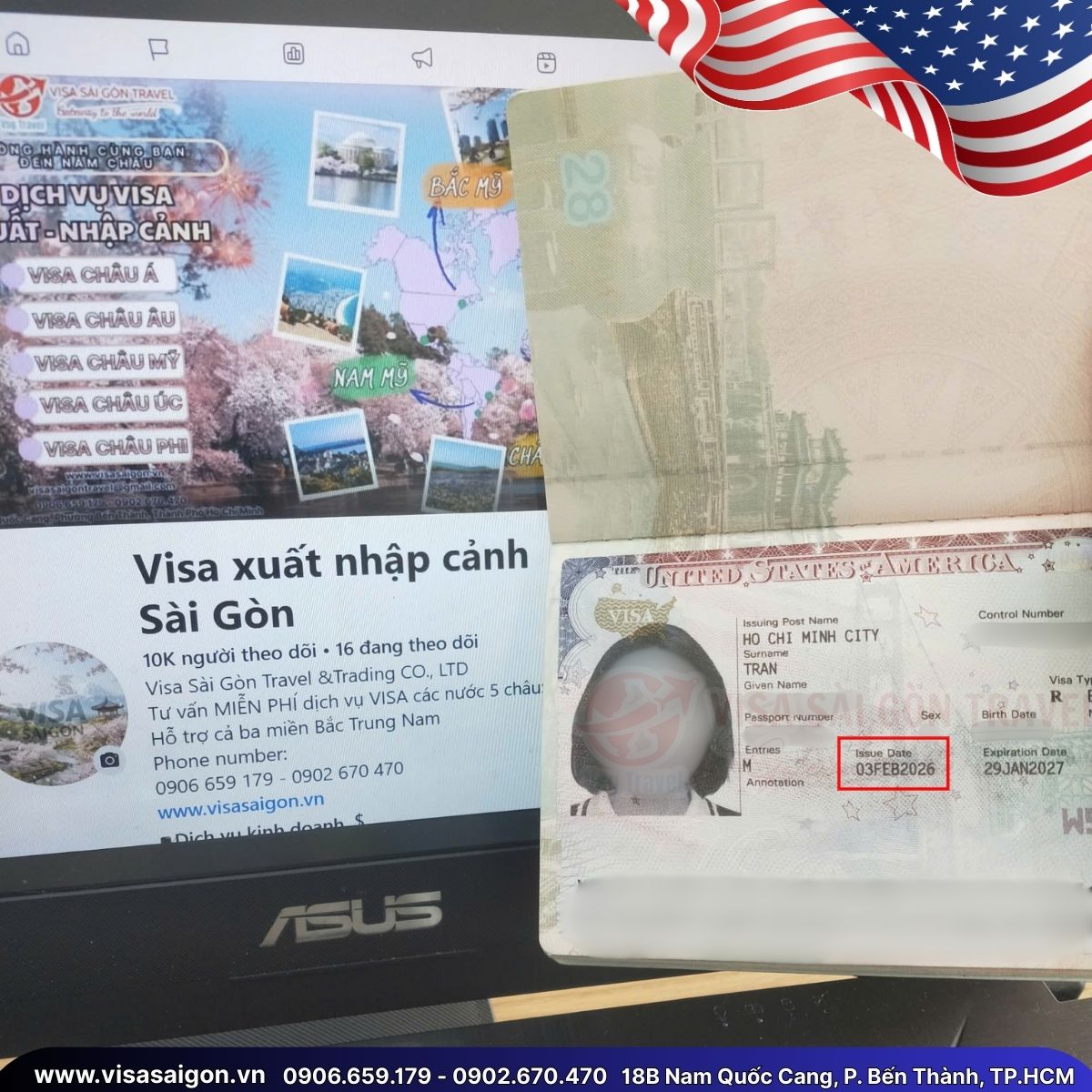 KHAI MỞ NĂM MỚI RỰC RỠ: CHÚC MỪNG 1 VISA MỸ CHÍNH THỨC "CẬP BẾN"!