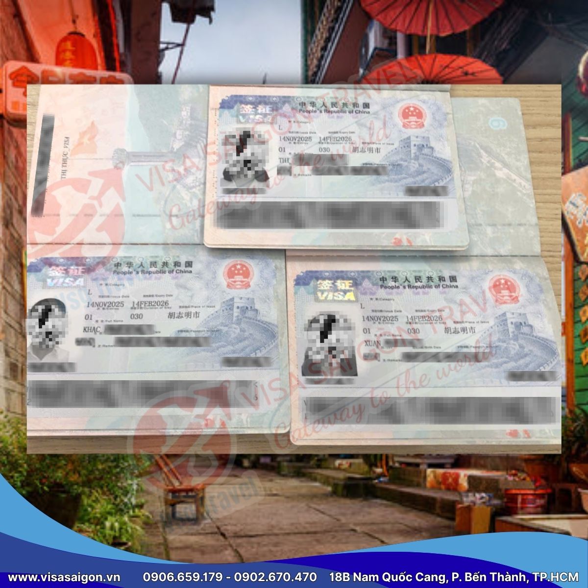 THỊ TRƯỜNG VISA TRUNG QUỐC NHỘN NHỊP ĐẦU TUẦN VỚI 43 TẤM VÉ ĐƯỢC VƯỢT ẢI THÀNH CÔNG!