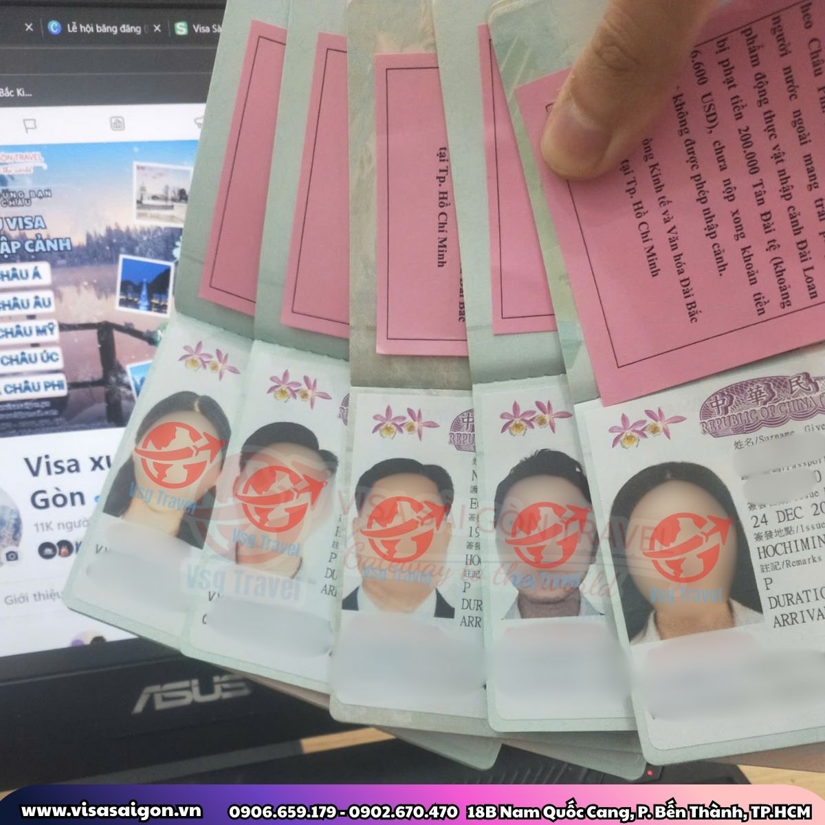 CHÚC MỪNG 5 CHỦ NHÂN MỚI CỦA VISA ĐÀI LOAN - KHÉP LẠI NĂM CŨ TRỌN VẸN! ✨