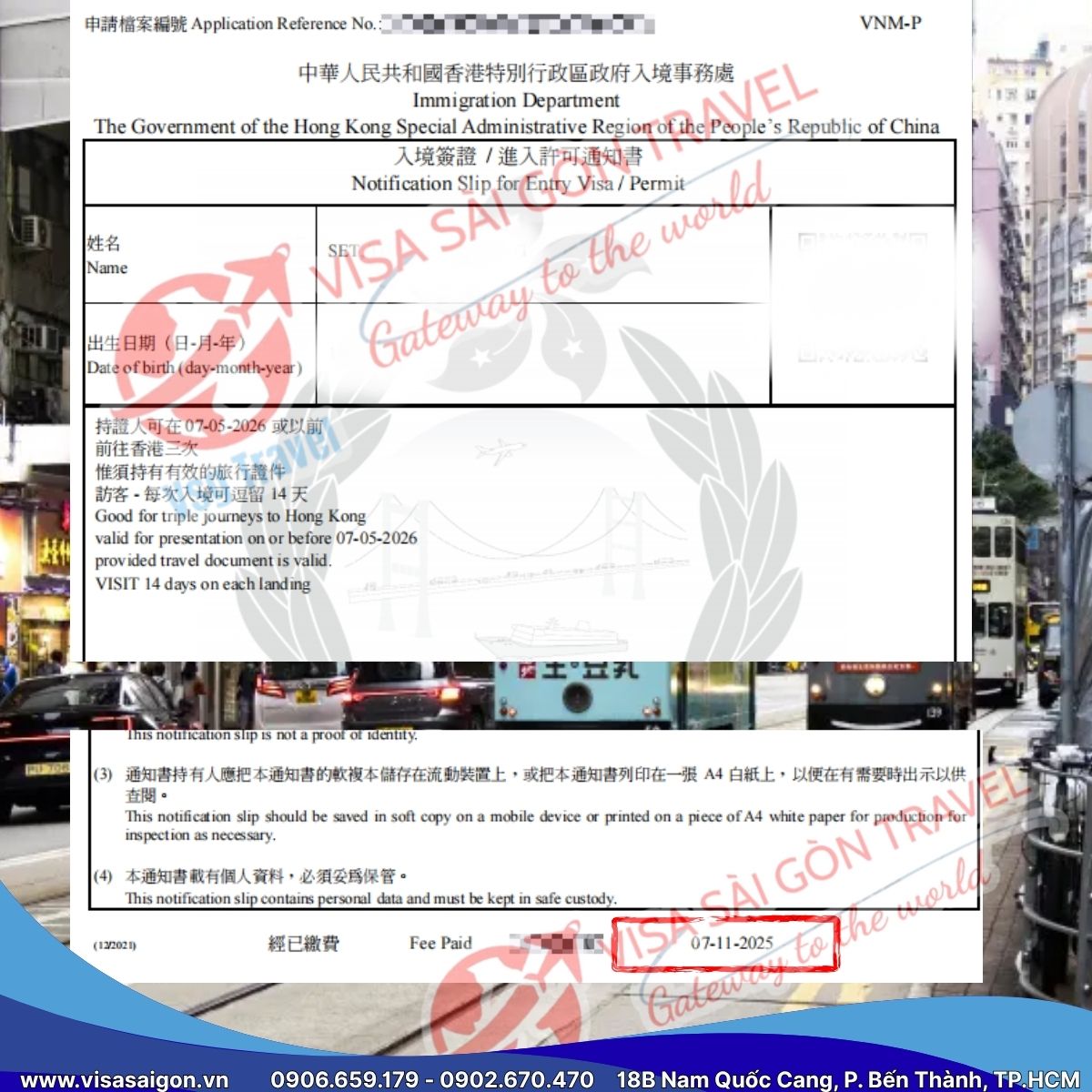 VISA HỒNG KÔNG DONE TRONG 3 NGÀY? CHUYỆN LẠ CÓ THẬT!