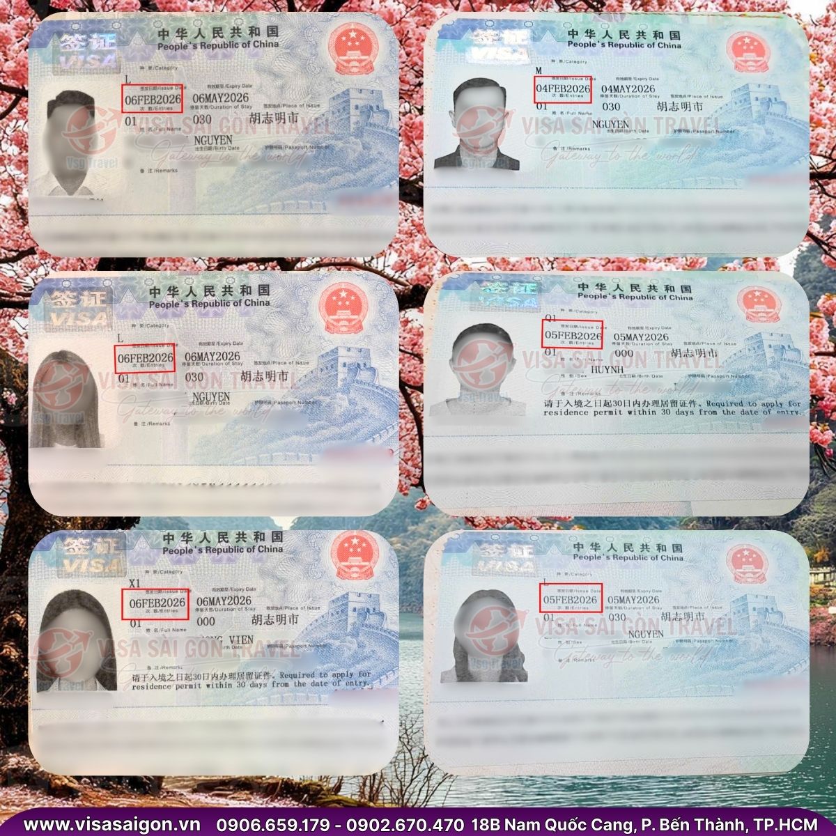 🔥 BÙNG NỔ LỘC XUÂN: 25 VISA TRUNG QUỐC ĐÃ "CẬP BẾN" RỰC RỠ! 🔥