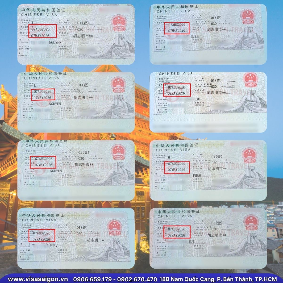 🎊 CHU DU TRUNG QUỐC MÙA LỄ HỘI: CHÚC MỪNG VISA TRUNG QUỐC ĐÃ CHÍNH THỨC "CẬP BẾN"! 🎊