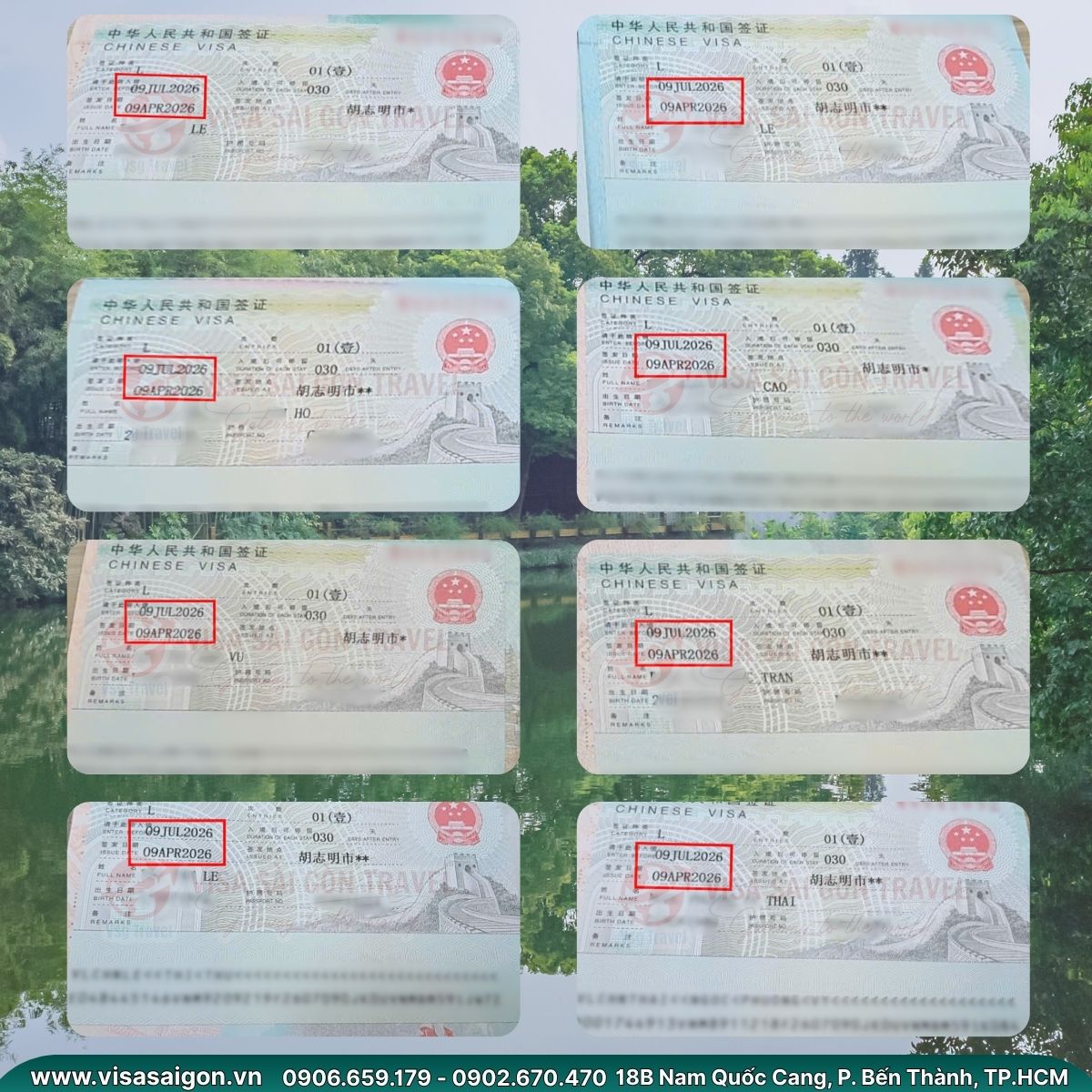 🌸 XUÂN THÁNG 4 RỰC RỠ: CHÚC MỪNG NHỮNG TẤM VISA TRUNG QUỐC "VƯỢT ẢI" THÀNH CÔNG! 🌸