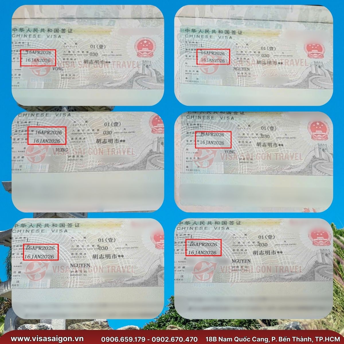 🎊 MỒNG 1 ĐẦU TUẦN - 27 VISA TRUNG QUỐC ĐÃ "CẬP BẾN" THÀNH CÔNG! 🎊