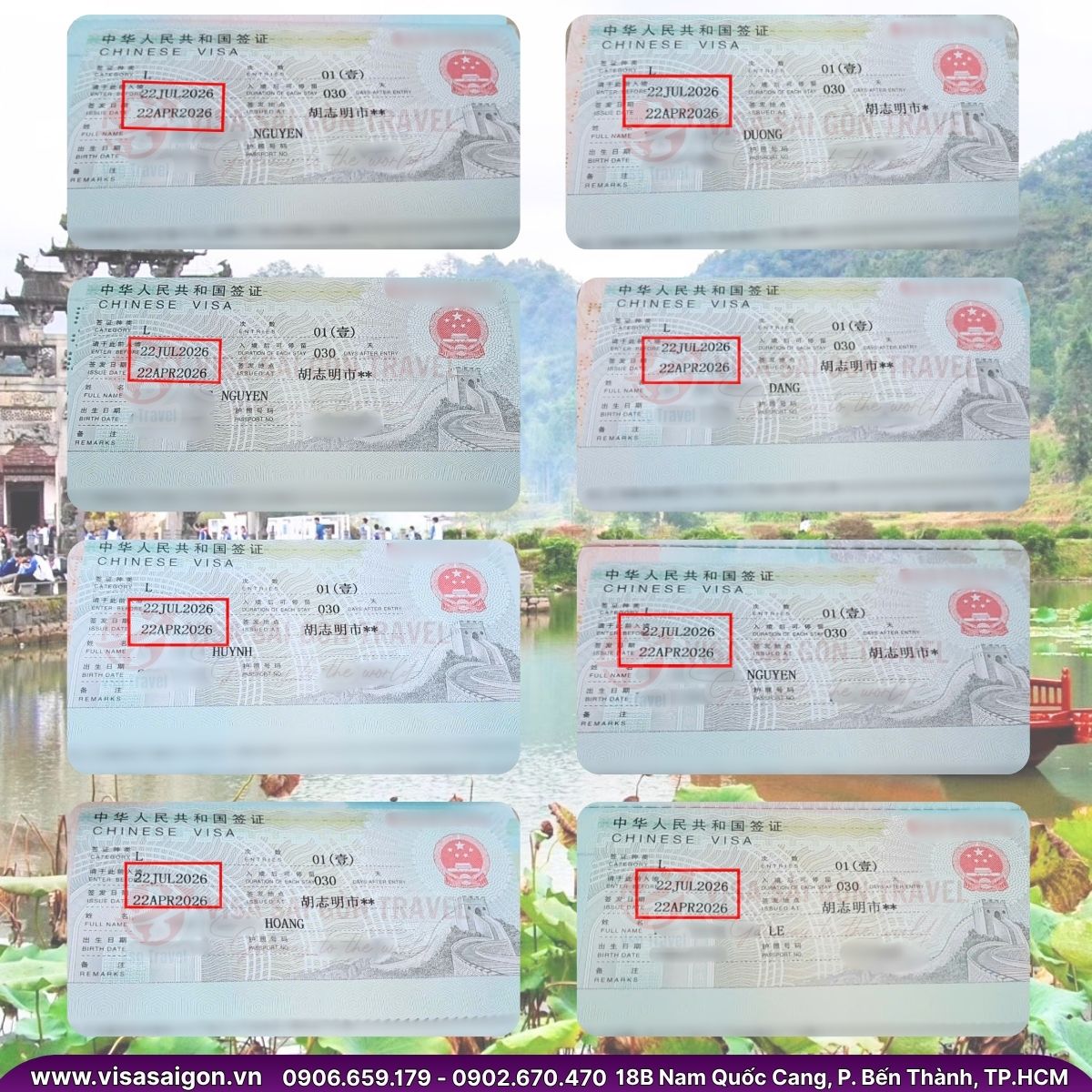 🏮 CHẠM TAY VÀO MIỀN DI SẢN: CHÚC MỪNG NHỮNG VỊ LỮ KHÁCH MỚI NHẬN ĐƯỢC VISA TRUNG QUỐC! 🏮