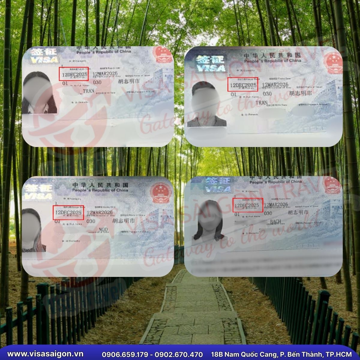 🎊 ĐẦU TUẦN RỘN RÀNG - CHÚC MỪNG 21 VỊ CHỦ NHÂN MỚI CỦA VISA TRUNG QUỐC! 🚀