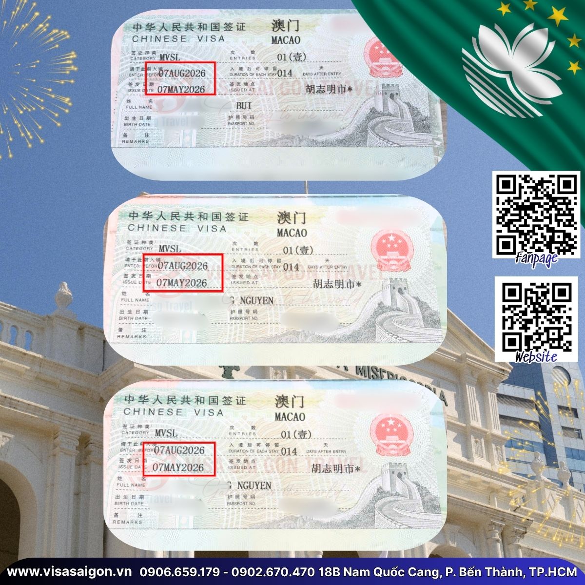 💎 KHAI MỞ HÀNH TRÌNH THƯỢNG LƯU: CHÚC MỪNG VỊ CHỦ NHÂN MỚI CỦA VISA MACAU! 💎
