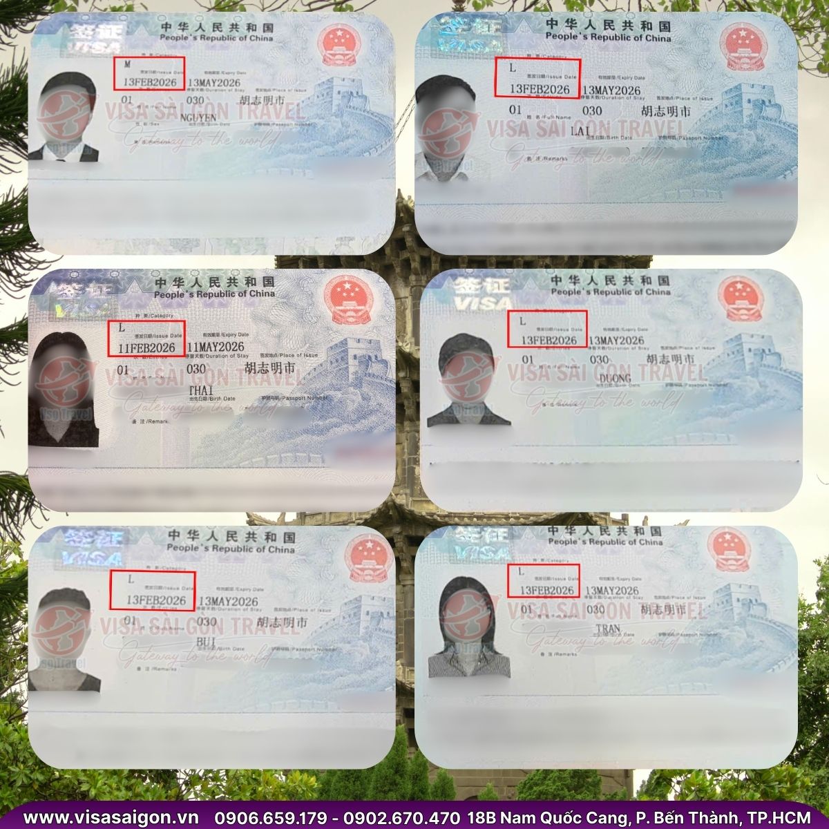 Tư Vấn Visa Trung quốc [Cập nhật thủ tục 2026]