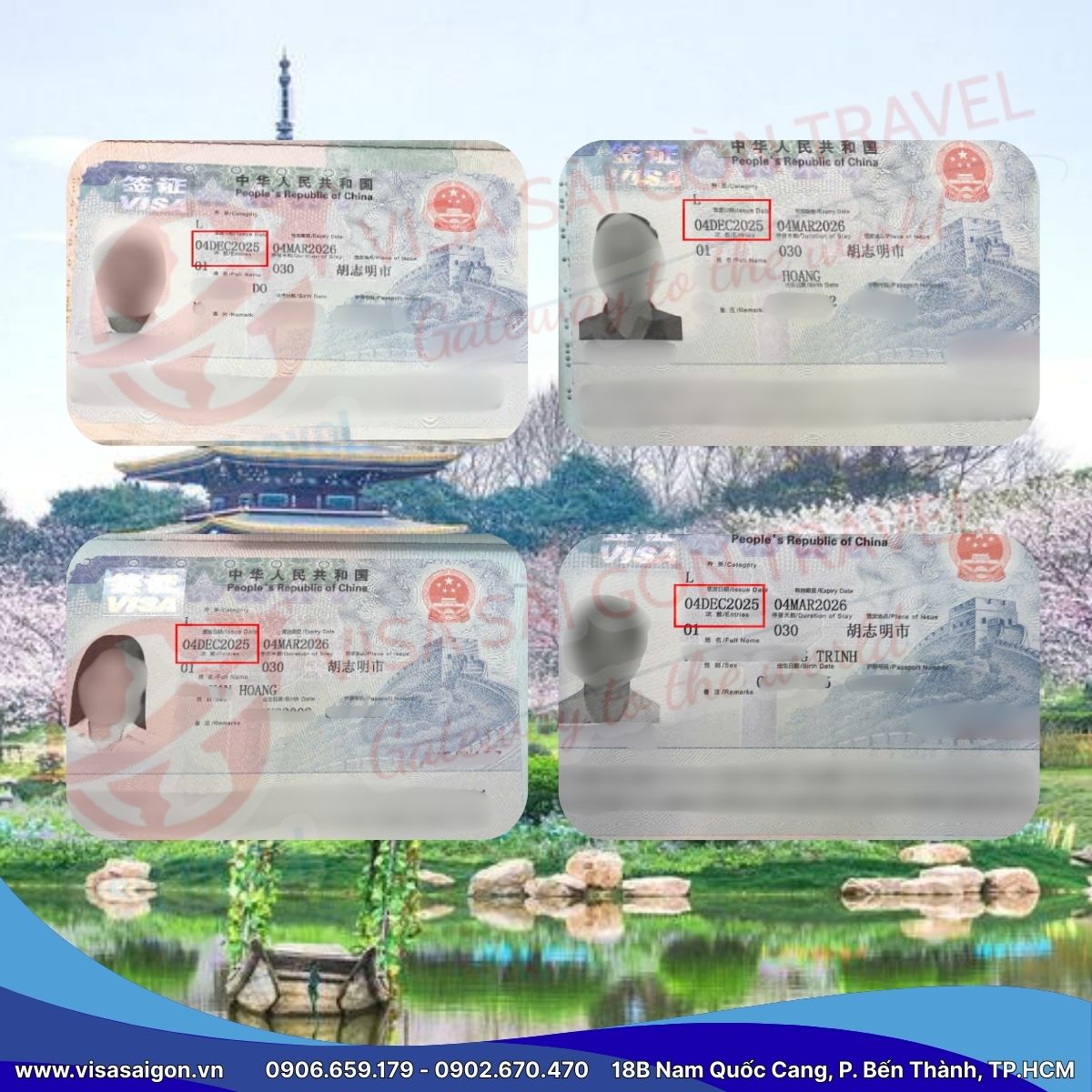 THỨ SÁU RỘN RÀNG: CHÚC MỪNG 21 KHÁCH HÀNG ĐẬU VISA TRUNG QUỐC! 🚀