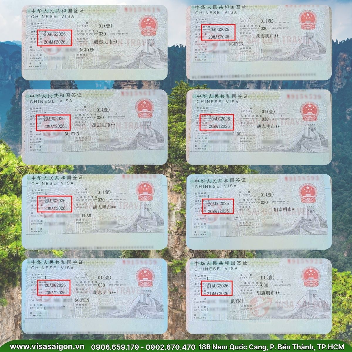 ⛰️ CHÚC MỪNG VISA TRUNG QUỐC "VƯỢT ẢI" THÀNH CÔNG: SẴN SÀNG CHO CHUYẾN VI HÀNH KỲ VĨ! ⛰️