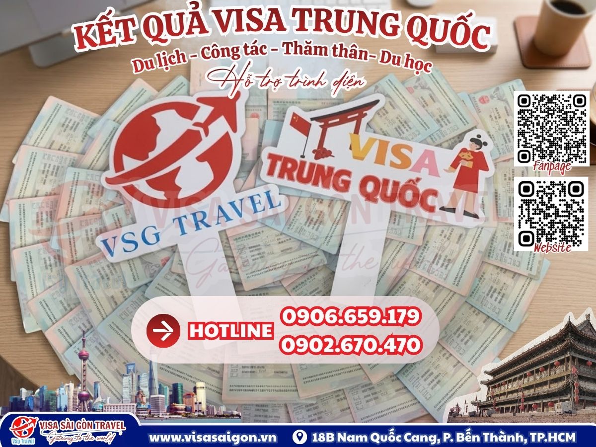 KẾT QUẢ VISA TRUNG QUỐC SAU KỲ NGHỈ LỄ QUỐC KHÁNH – ĐA DẠNG CÁC DIỆN! 🇨🇳✨