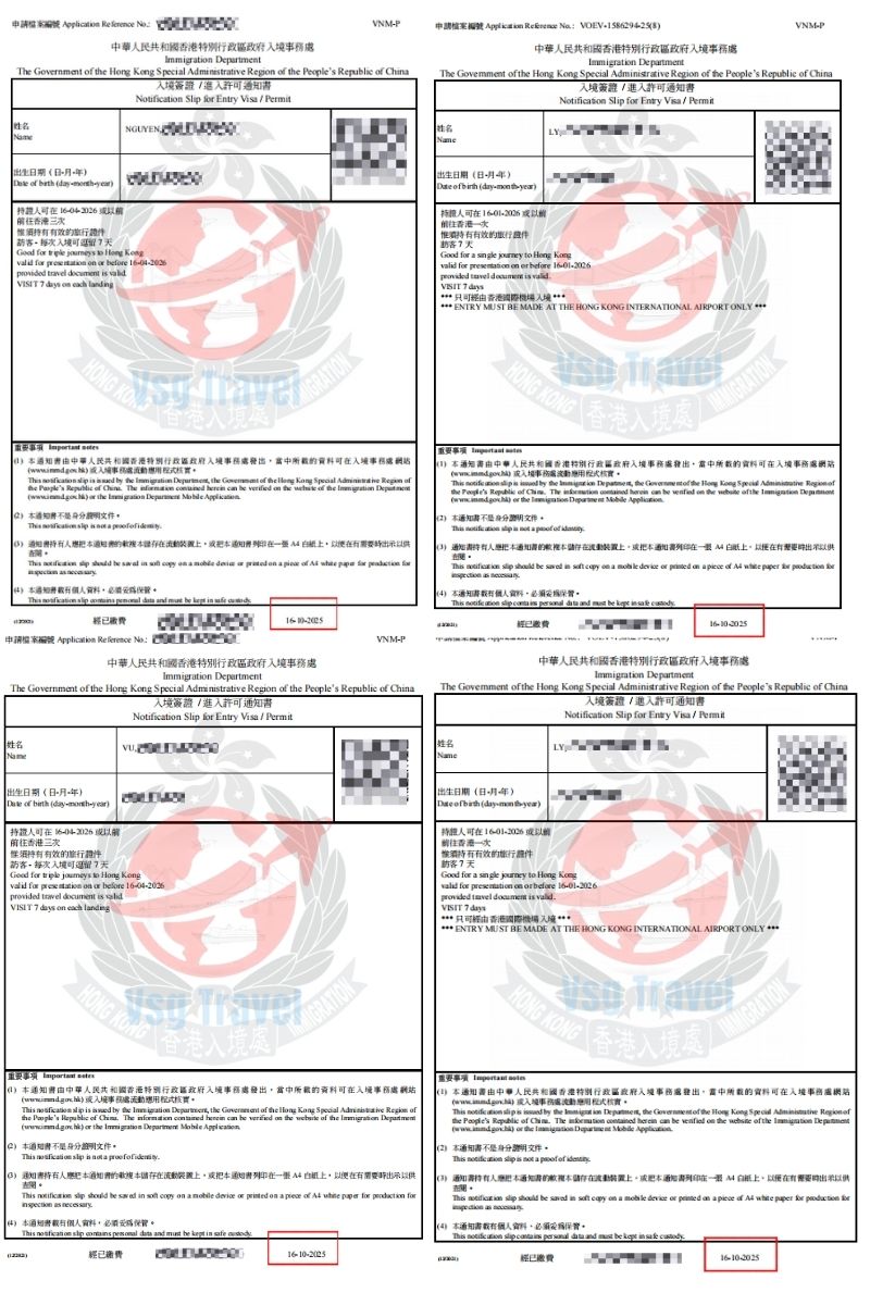 KHỞI ĐẦU THỨ 6 CÙNG 16 CHIẾC VISA HỒNG KÔNG!