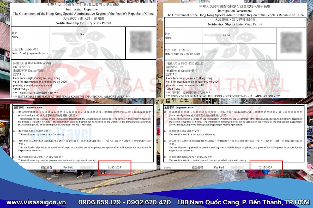 CHÚC MỪNG 6 KHÁCH HÀNG MAY MẮN ĐẬU VISA HỒNG KÔNG - KHÁM PHÁ HƯƠNG CẢNG PHỒN HOA!