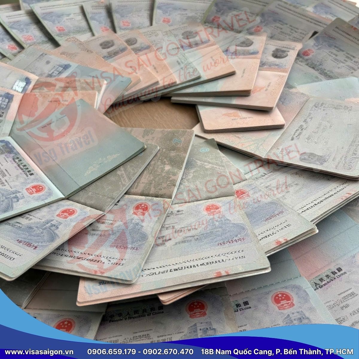 HƯỚNG ĐẾN CUỐI TUẦN CÙNG 42 BỘ HỒ SƠ VISA TRUNG QUỐC ĐƯỢC APPROVED TẠI VISA SÀI GÒN!