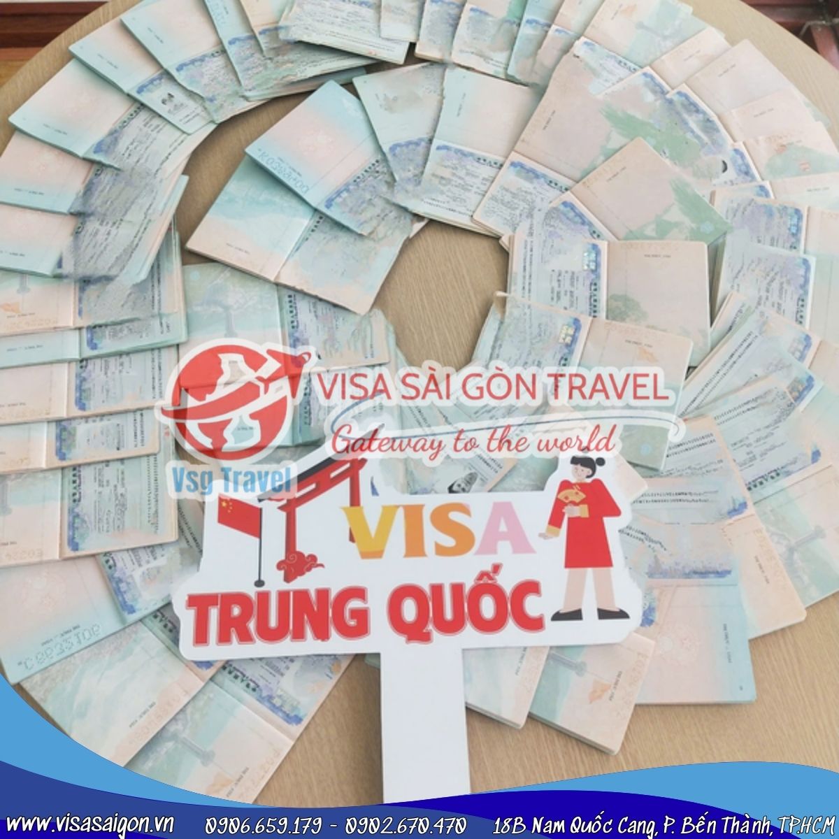 KẾT QUẢ VỀ LIÊN TỤC VỚI HƠN 57 CHIẾC VISA TRUNG QUỐC!
