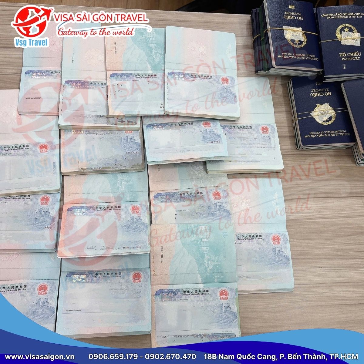 CHÚC MỪNG THÊM 22 KHÁCH HÀNG MAY MẮN NHẬN ĐƯỢC VISA TRUNG QUỐC CÙNG VISA SÀI GÒN!